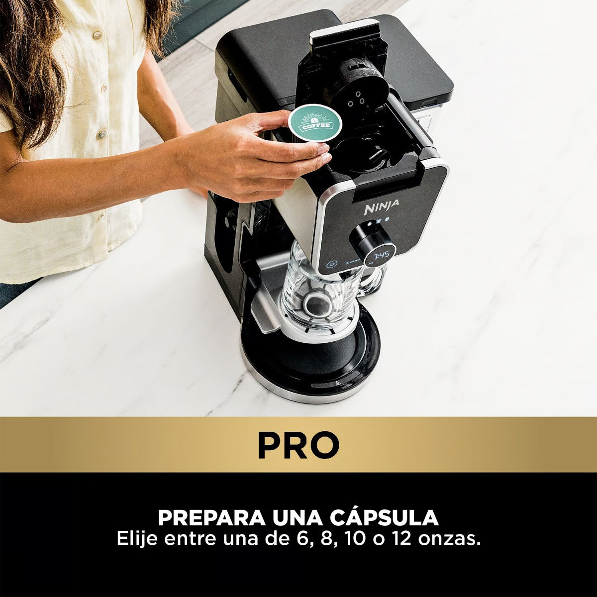 Cafetera Ninja Dualbrew 12 Tazas CFP301
