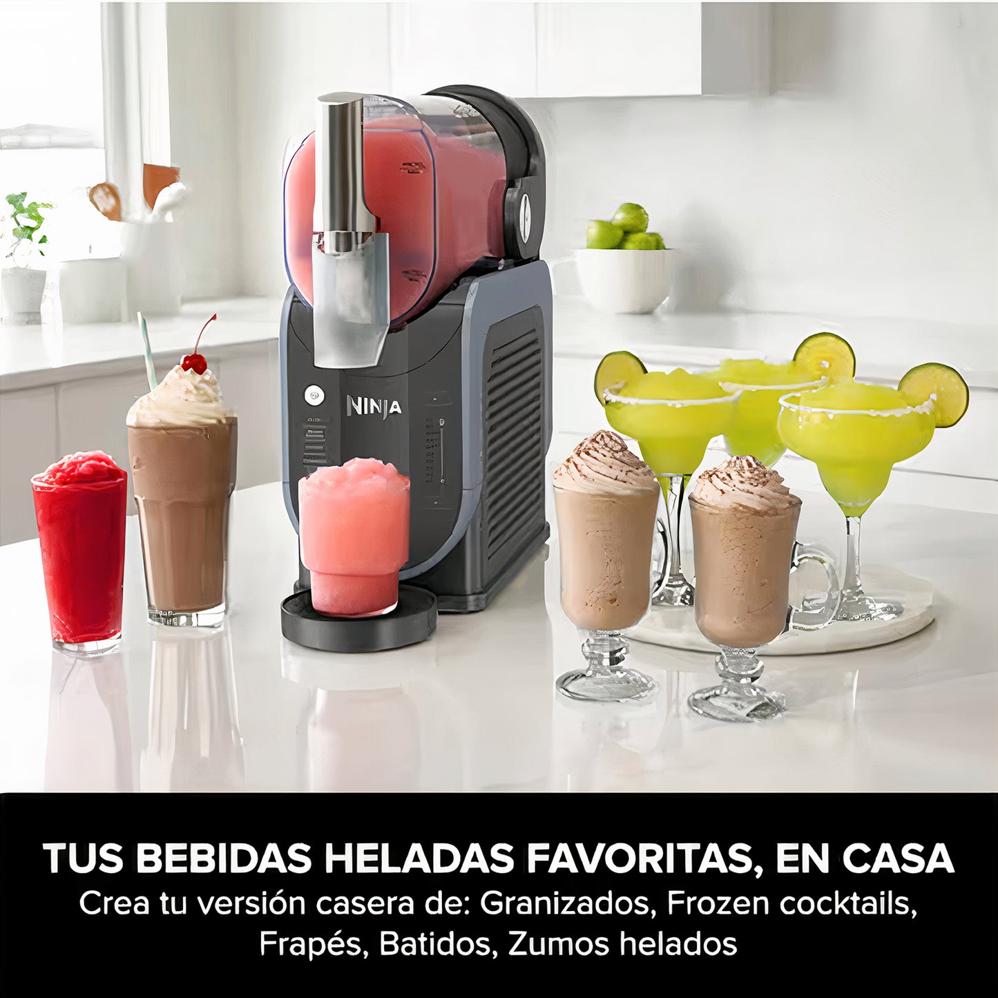 Maquina De Bebidas Y Granizados Ninja Slushi FS301