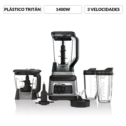 Licuadora Profesional Ninja Con Procesador De Alimentos BN801